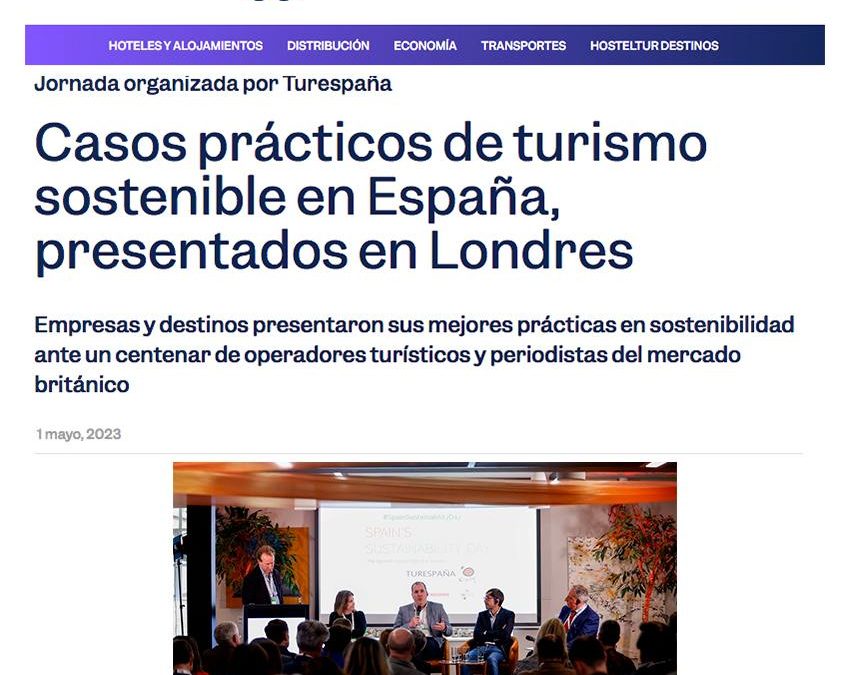 Empresas y destinos de España presentaron sus mejores prácticas en #sostenibilidad  ante un centenar de operadores turísticos y periodistas del mercado británico